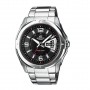 Мужские часы Casio EF-129D-1AVEF Silver-Black