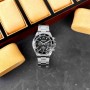 Мужские часы Megalith 8046M Silver-Black