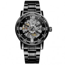 Женские часы Forsining S1201 Black-Silver