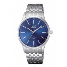 Мужские часы Q&Q S280J232Y Silver-Blue