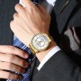Мужские часы Curren 8385 Gold-White