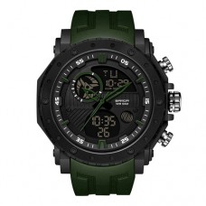 Мужские часы Sanda 6012 Green-Black
