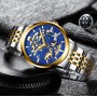 Мужские часы Megalith 8204M Silver-Gold-Blue
