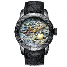 Мужские часы Megalith 8041MB All Black Dragon
