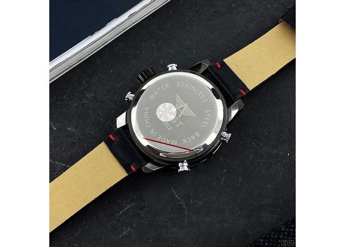 Мужские часы AMST 3022P All Black Smooth Wristband