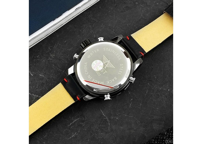 Мужские часы AMST 3022P Black-Blue Smooth Wristband