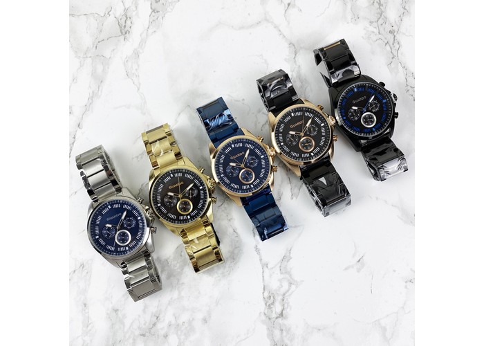 Мужские часы Guardo 011123-5 Black-Blue