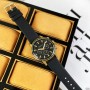Мужские часы Guardo 012287-4 Black-Gold