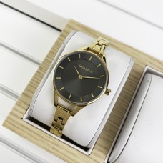 Женский часы Guardo 012440-3 Gold-Black