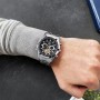 Мужские часы Forsining FSG340 Silver-Black