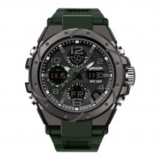 Мужские часы Sanda 6008 Green-Black