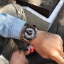 Мужские часы Curren 8374 Brown-Silver-Black