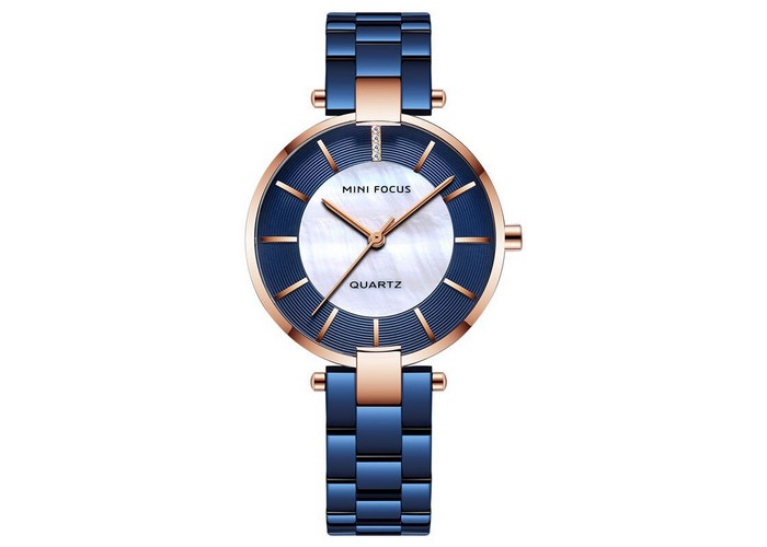 Женские часы Mini Focus MF0224L Blue-Gold