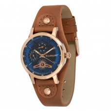 Мужские часы Guardo 011265-5 Brown-Cuprum-Blue