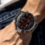 Мужские часы Megalith 8051M Black-Dark Gray-Red