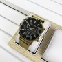 Мужские часы Guardo 012077-4 Gold-Black