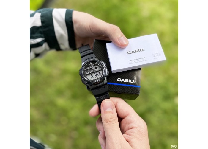 Мужские часы Casio AE-1000W-1AVEF All Black